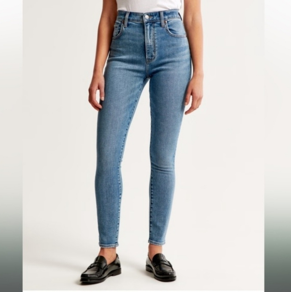 Abercrombie & Fitch The Super skinny High Rise Jeans Pants